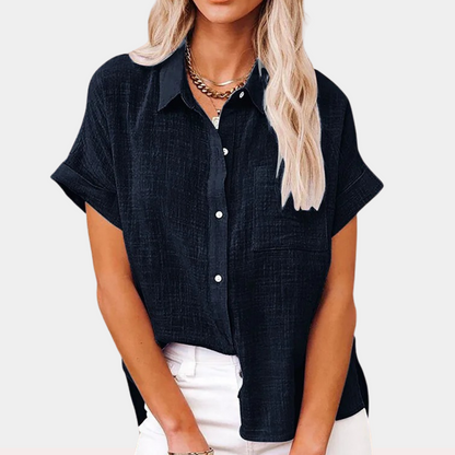Bushii | Zomerblouse Dames – Luchtige Katoen