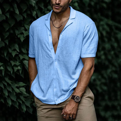 Bushii | Men's Summer Linnen Overhemd