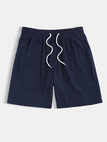Bushii | Luxe Effen Zomerset Heren – Set met Overhemd & Shorts