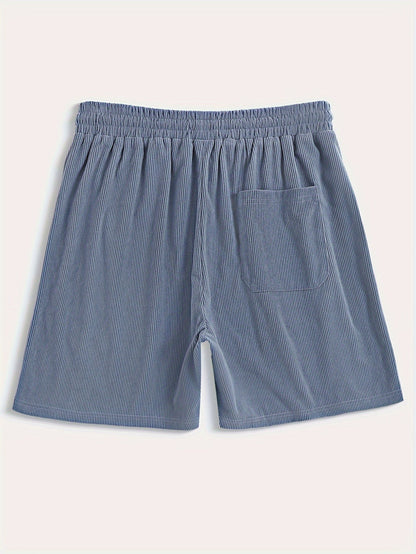 Bushii | Luxe Effen Zomerset Heren – Set met Overhemd & Shorts