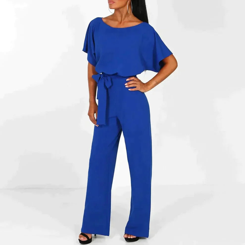 Variant image for Feestelijke Dames Jumpsuit Zwart Lichtgewicht Polyester met Riem-26