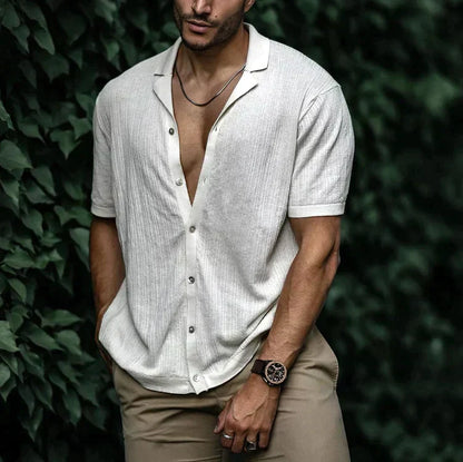 Bushii | Men's Summer Linnen Overhemd