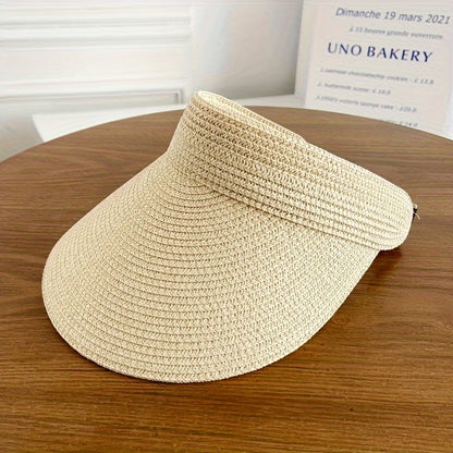 Bushii | Opvouwbare Zonneklep Dames met Brede Rand