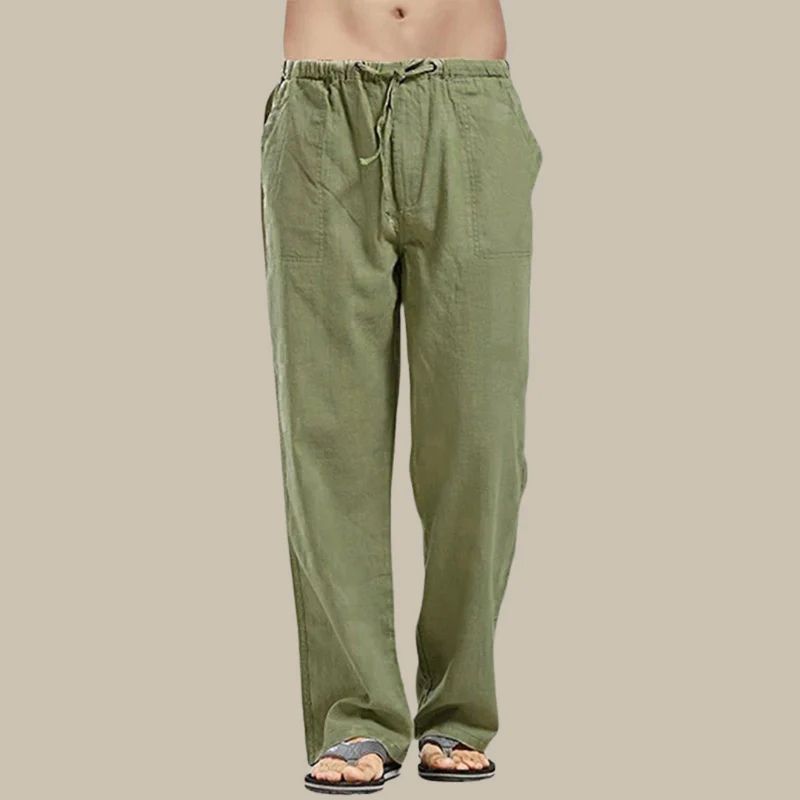 Bushii | Comfortabele Linnen Zomerbroek voor Heren