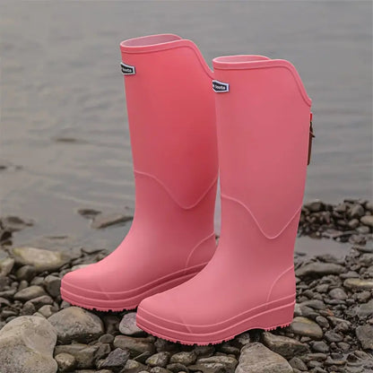 MYLIE | Waterdichte Hoge Dames Regenlaarzen
