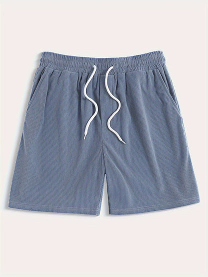 Bushii | Luxe Effen Zomerset Heren – Set met Overhemd & Shorts