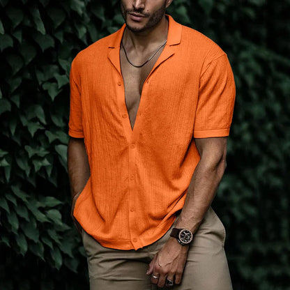 Bushii | Men's Summer Linnen Overhemd