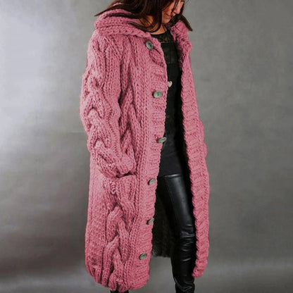 JIUL | Warme Lange Dames Winterjas