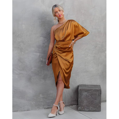 ISHA | Zijden Elegante Feestjurk