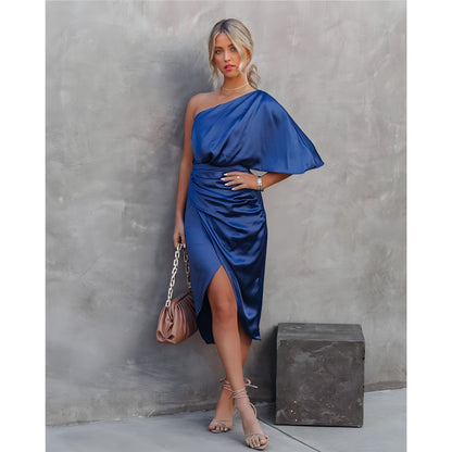 ISHA | Zijden Elegante Feestjurk