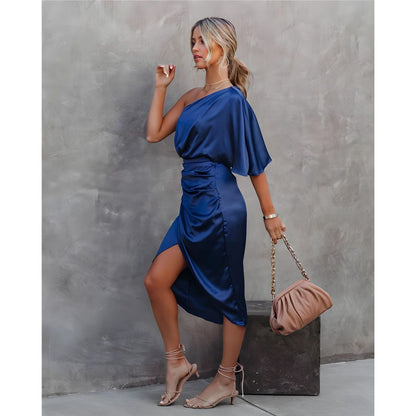 ISHA | Zijden Elegante Feestjurk