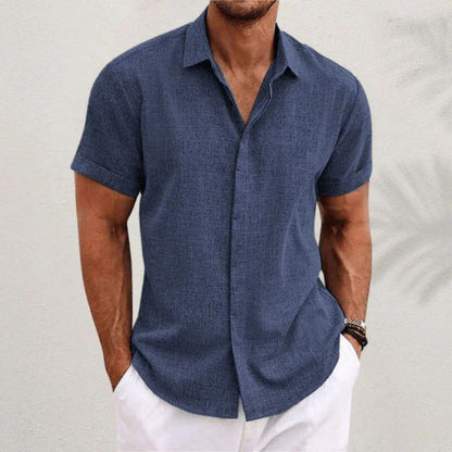 Bushii | Stijlvol Korte Mouwen Heren Shirt