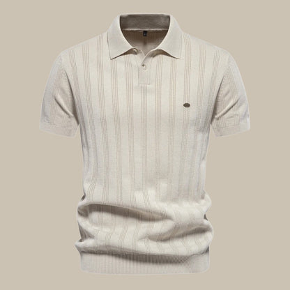 Bushii | Poloshirt Heren – Luxe Ademend Zomer Polo met Kraag