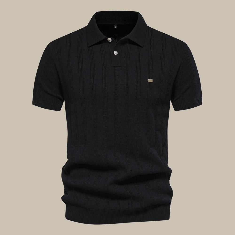 Bushii | Poloshirt Heren – Luxe Ademend Zomer Polo met Kraag