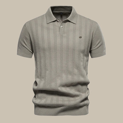 Bushii | Poloshirt Heren – Luxe Ademend Zomer Polo met Kraag