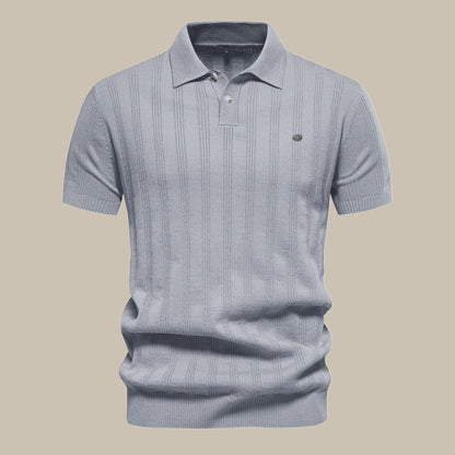 Bushii | Poloshirt Heren – Luxe Ademend Zomer Polo met Kraag